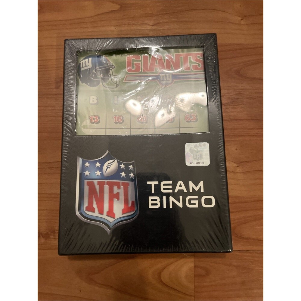 New York Giants NFL Team Bingo Board Game Multi-Color